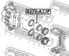 FEBEST 0276-A33F Piston, brake caliper